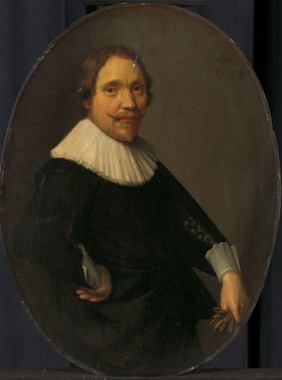 Portret van Willem van Oldenbarneveldt door Unbekannt Unbekannt